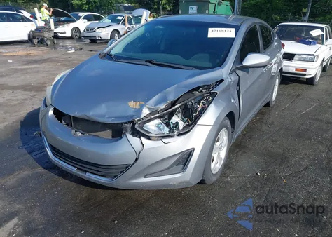 2014 Hyundai Elantra Se из США, поврежденный, VIN KMHDH4AE9EU198780